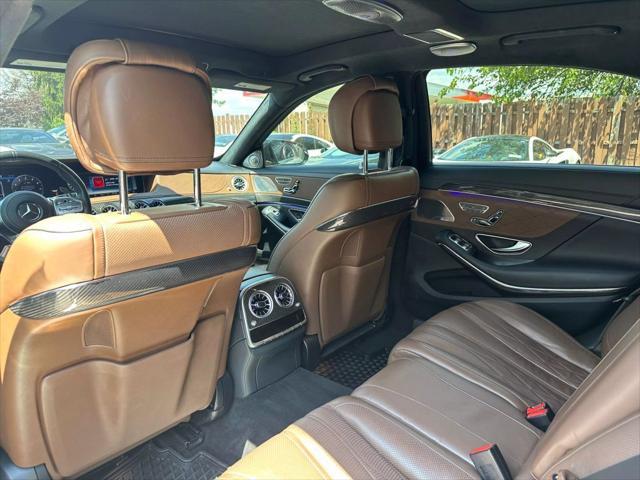 used 2018 Mercedes-Benz AMG S 63 car, priced at $53,300