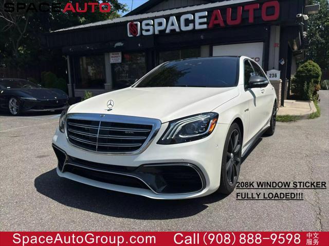 used 2020 Mercedes-Benz AMG S 63 car, priced at $96,800