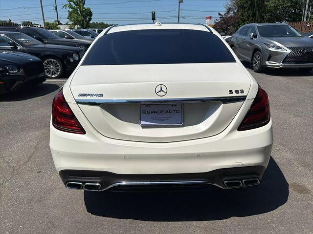 used 2020 Mercedes-Benz AMG S 63 car, priced at $96,800