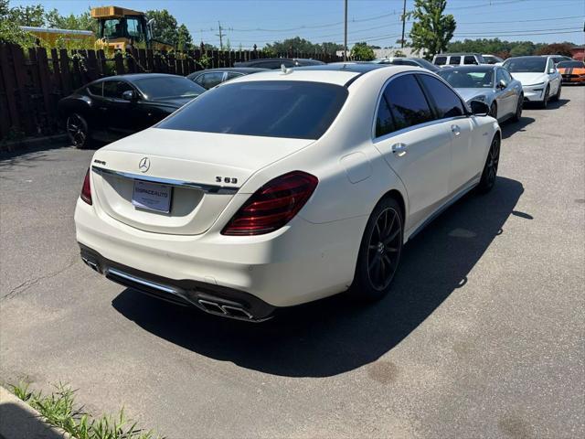 used 2020 Mercedes-Benz AMG S 63 car, priced at $96,800