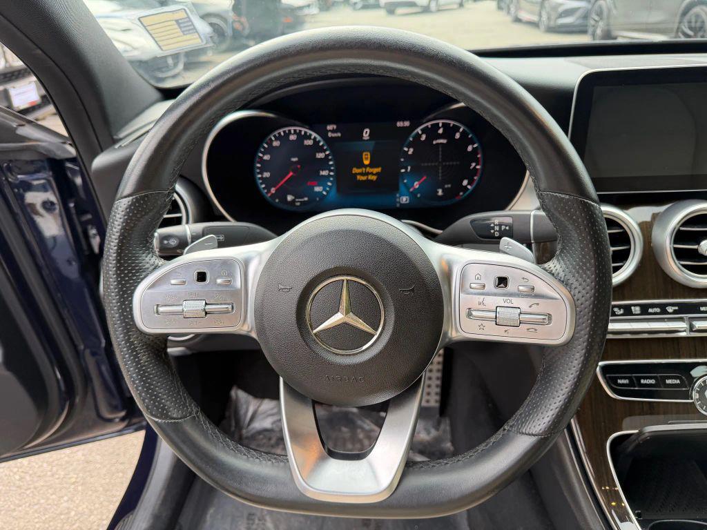used 2019 Mercedes-Benz C-Class car, priced at $20,600