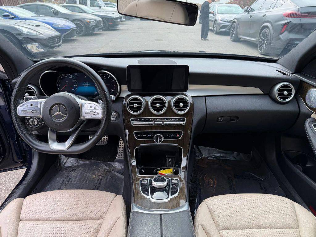 used 2019 Mercedes-Benz C-Class car, priced at $20,600