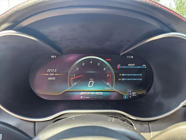 used 2020 Mercedes-Benz AMG C 43 car, priced at $38,800
