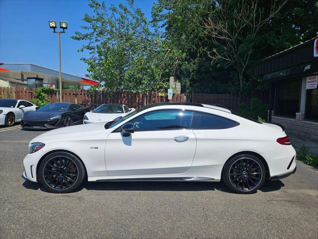 used 2020 Mercedes-Benz AMG C 43 car, priced at $38,800