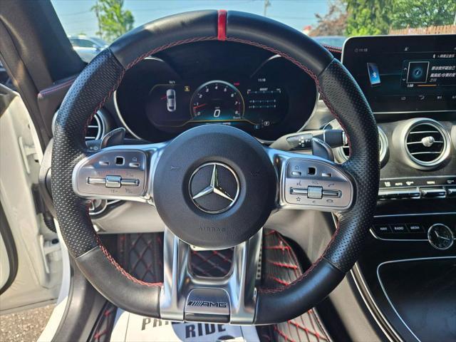 used 2020 Mercedes-Benz AMG C 43 car, priced at $38,800