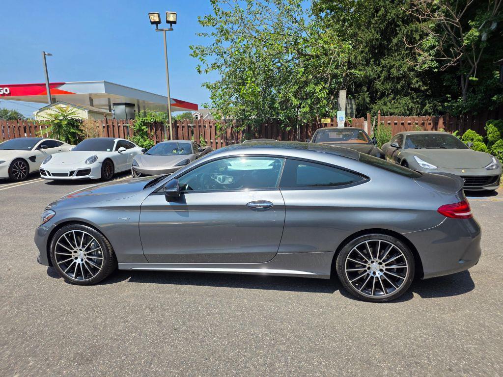 used 2018 Mercedes-Benz AMG C 43 car, priced at $28,400
