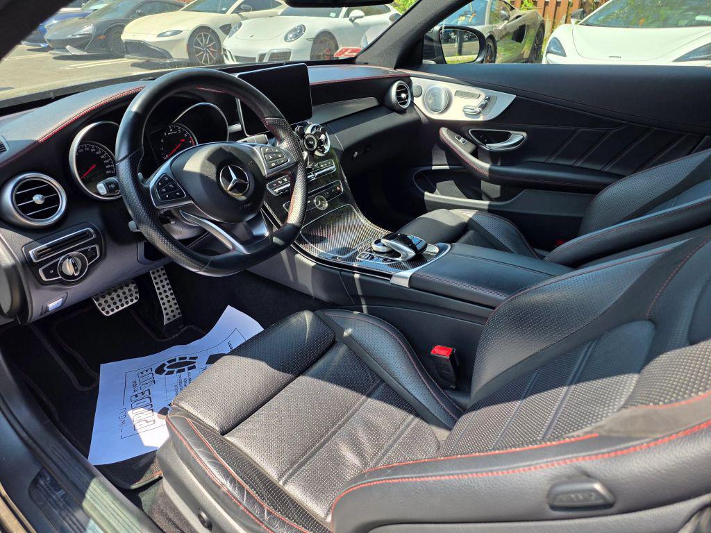 used 2018 Mercedes-Benz AMG C 43 car, priced at $28,400