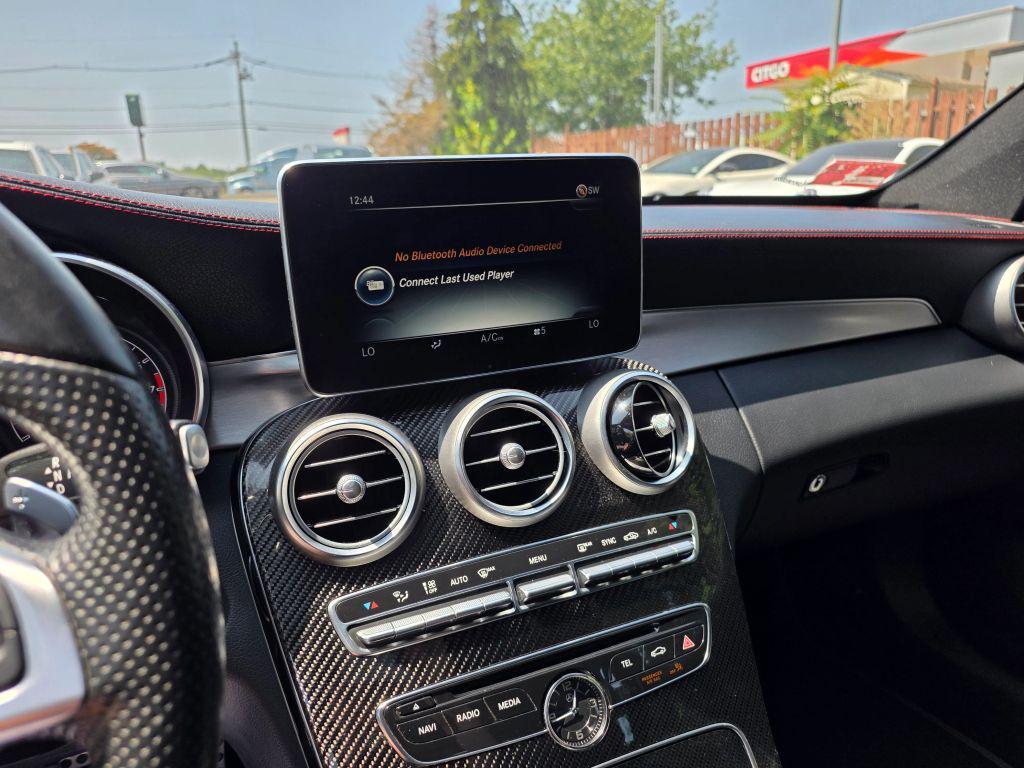 used 2018 Mercedes-Benz AMG C 43 car, priced at $28,400
