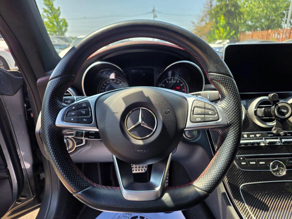 used 2018 Mercedes-Benz AMG C 43 car, priced at $28,400