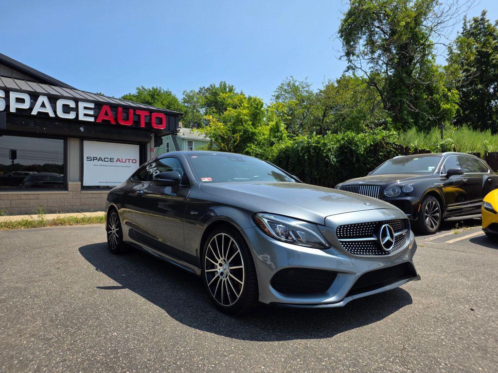 used 2018 Mercedes-Benz AMG C 43 car, priced at $28,400