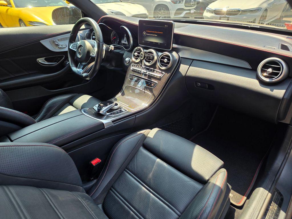 used 2018 Mercedes-Benz AMG C 43 car, priced at $28,400