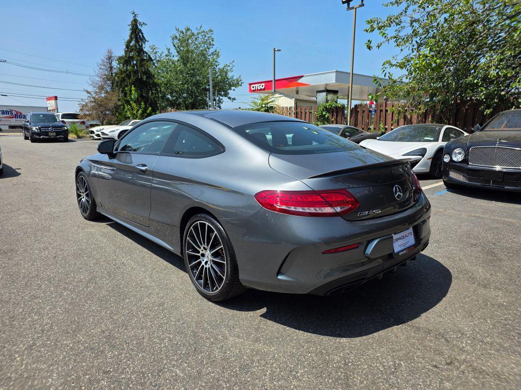 used 2018 Mercedes-Benz AMG C 43 car, priced at $28,400