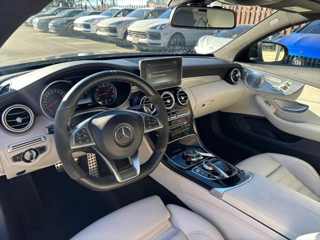 used 2017 Mercedes-Benz AMG C 43 car, priced at $28,500