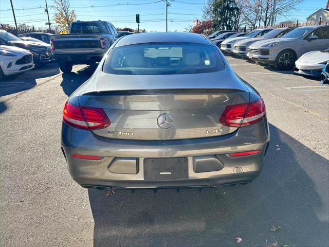 used 2017 Mercedes-Benz AMG C 43 car, priced at $28,500