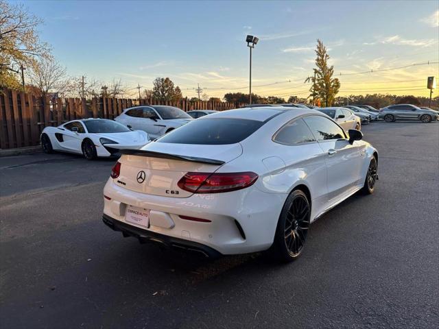 used 2017 Mercedes-Benz AMG C 63 car, priced at $41,900