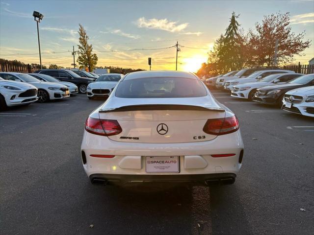 used 2017 Mercedes-Benz AMG C 63 car, priced at $41,900