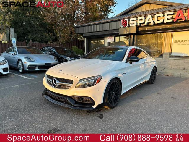 used 2017 Mercedes-Benz AMG C 63 car, priced at $41,900