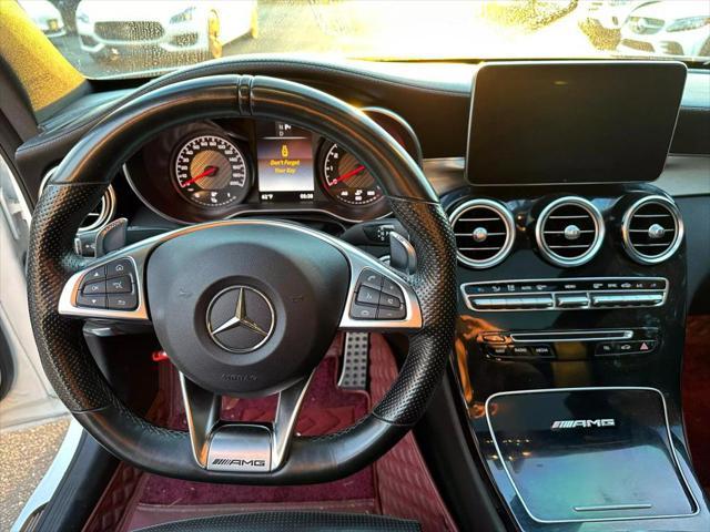 used 2017 Mercedes-Benz AMG C 63 car, priced at $41,900