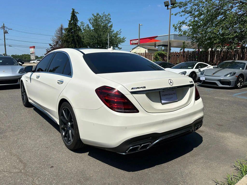 used 2020 Mercedes-Benz AMG S 63 car, priced at $97,000