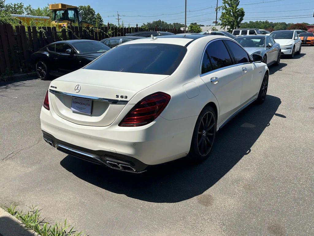 used 2020 Mercedes-Benz AMG S 63 car, priced at $97,000