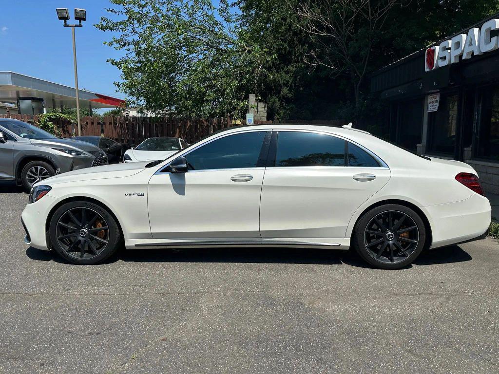 used 2020 Mercedes-Benz AMG S 63 car, priced at $97,000