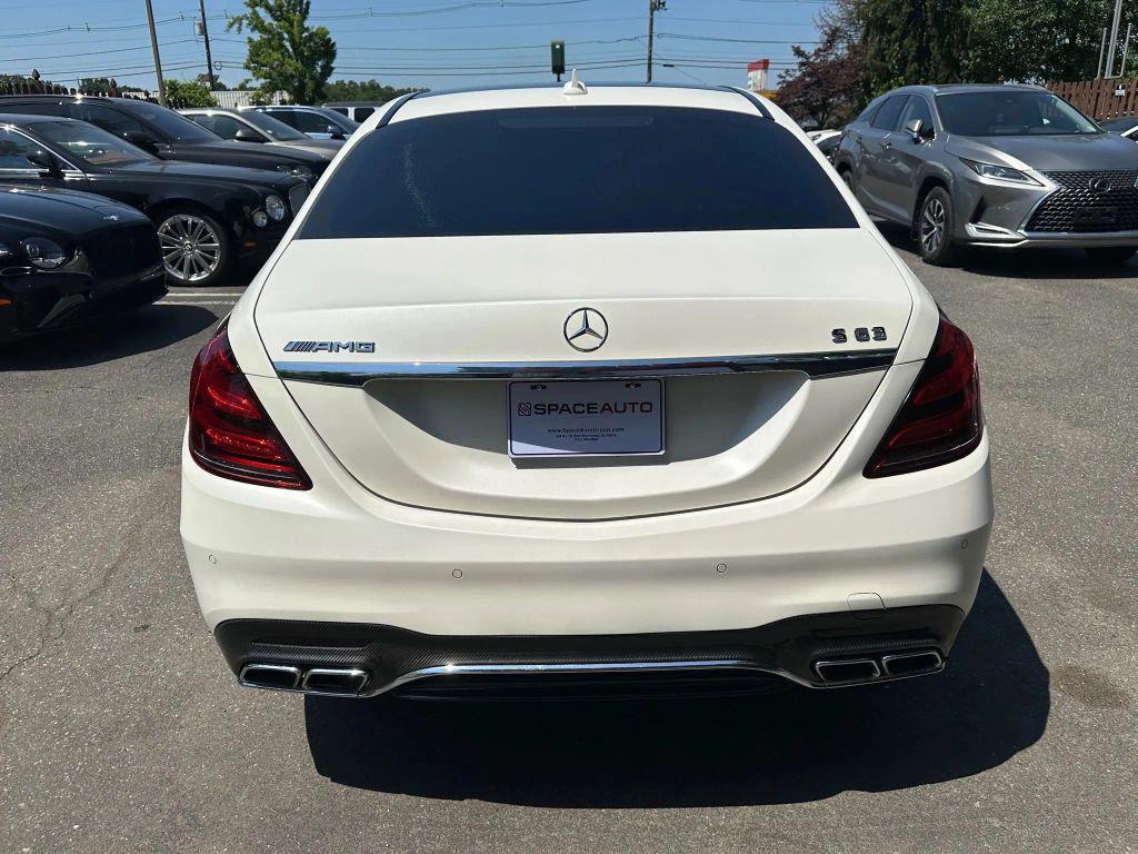 used 2020 Mercedes-Benz AMG S 63 car, priced at $97,000