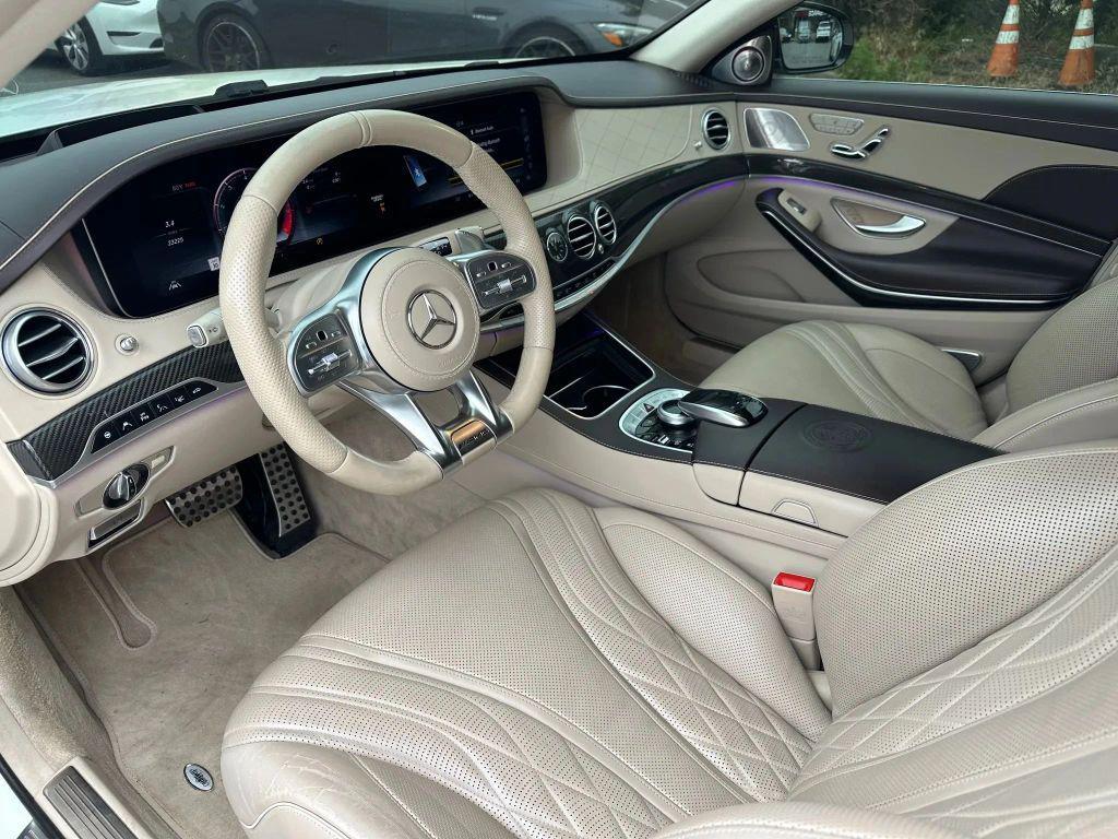 used 2020 Mercedes-Benz AMG S 63 car, priced at $97,000