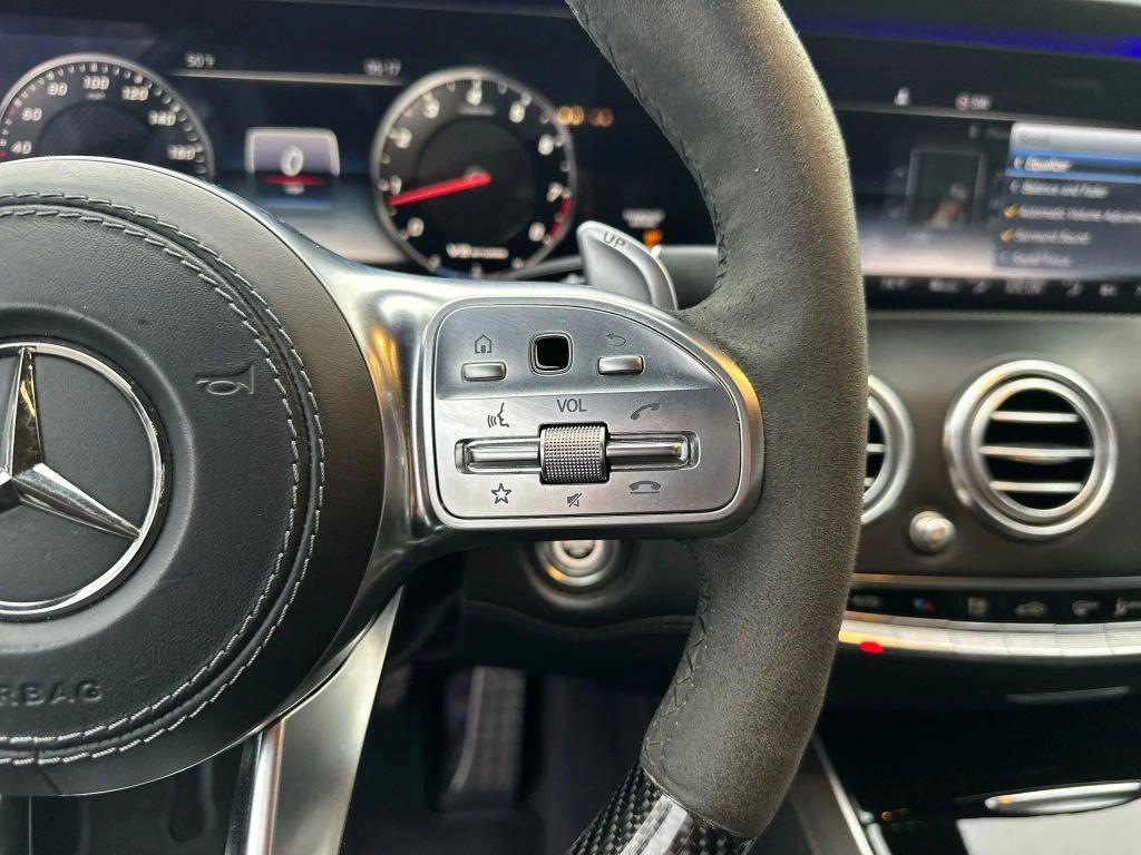 used 2019 Mercedes-Benz AMG S 63 car, priced at $89,990