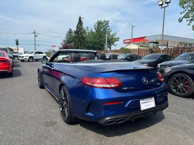 used 2017 Mercedes-Benz AMG C 63 car, priced at $44,000