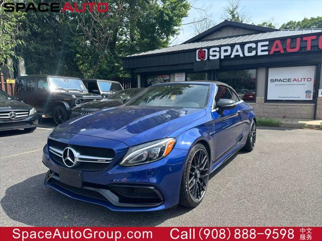 used 2017 Mercedes-Benz AMG C 63 car, priced at $44,000