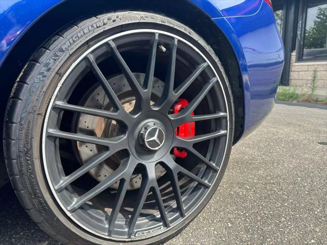 used 2017 Mercedes-Benz AMG C 63 car, priced at $44,000