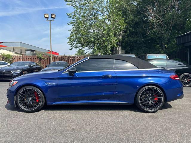 used 2017 Mercedes-Benz AMG C 63 car, priced at $44,000