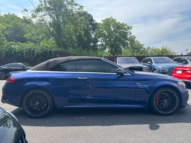 used 2017 Mercedes-Benz AMG C 63 car, priced at $44,000