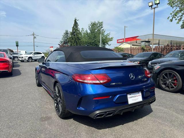 used 2017 Mercedes-Benz AMG C 63 car, priced at $44,000