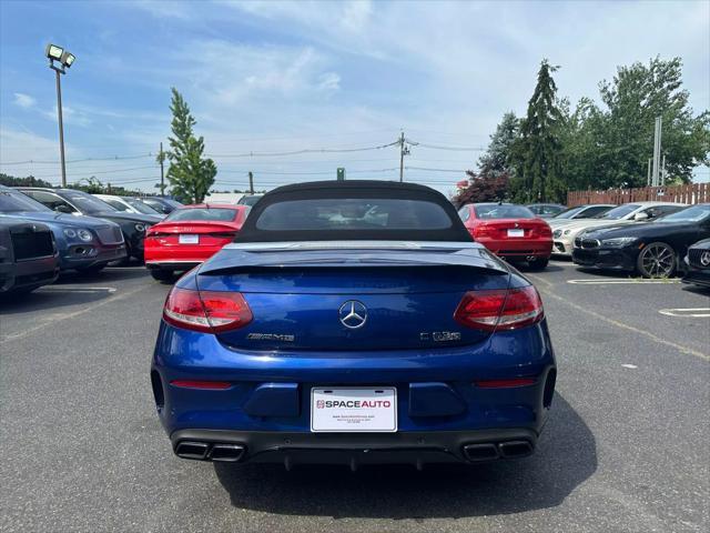 used 2017 Mercedes-Benz AMG C 63 car, priced at $44,000