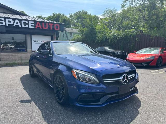 used 2017 Mercedes-Benz AMG C 63 car, priced at $44,000