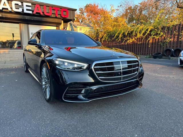 used 2021 Mercedes-Benz S-Class car, priced at $79,880