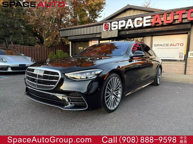 used 2021 Mercedes-Benz S-Class car, priced at $85,000