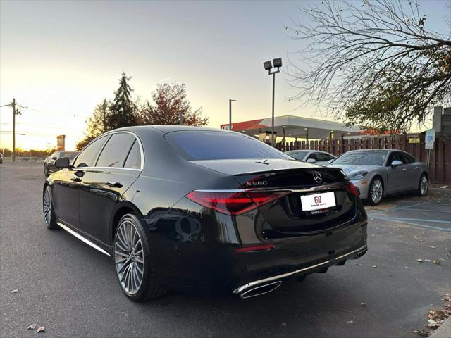 used 2021 Mercedes-Benz S-Class car, priced at $79,880