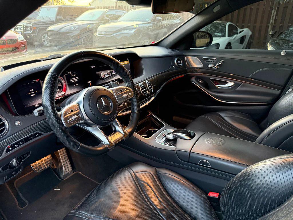 used 2019 Mercedes-Benz AMG S 63 car, priced at $64,900