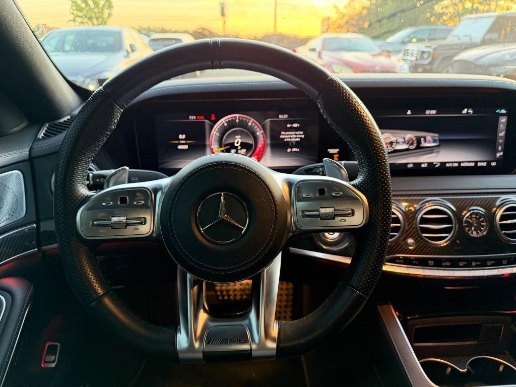 used 2019 Mercedes-Benz AMG S 63 car, priced at $64,900