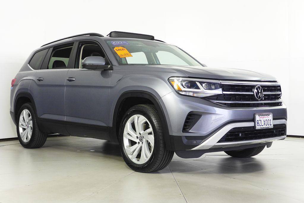 used 2022 Volkswagen Atlas car, priced at $26,495