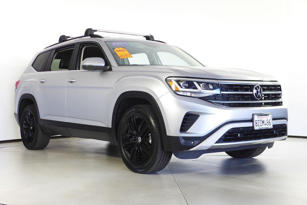 used 2022 Volkswagen Atlas car, priced at $26,795