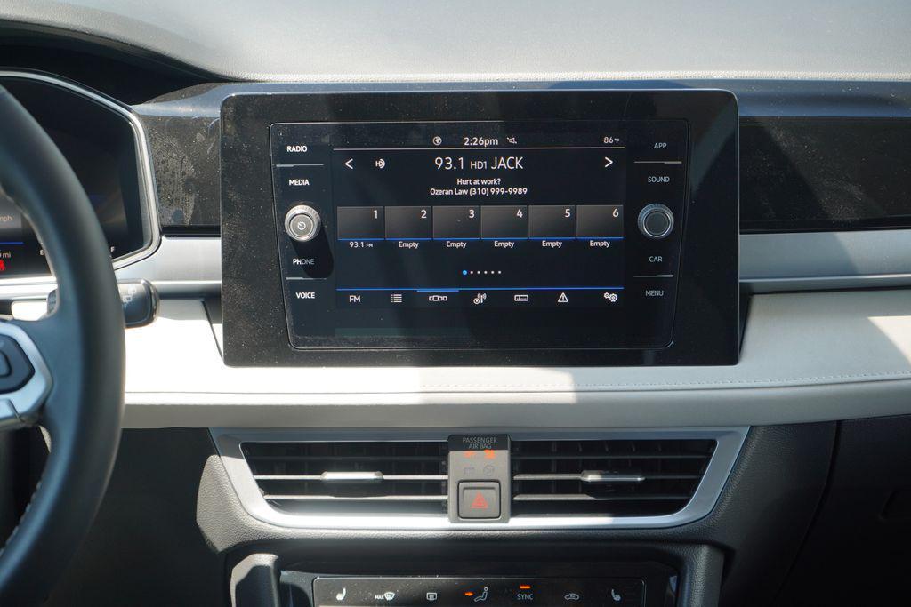 new 2025 Volkswagen Taos car, priced at $30,077