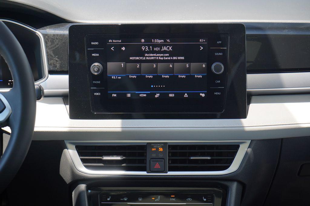 new 2025 Volkswagen Taos car, priced at $33,151