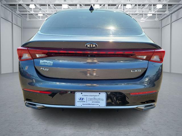 used 2021 Kia K5 car, priced at $17,500