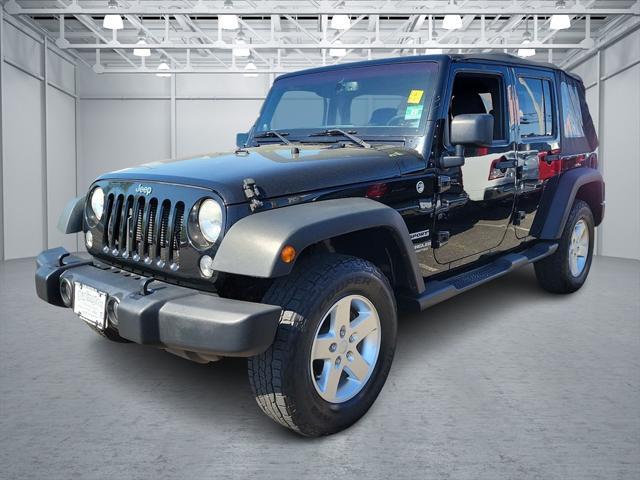 used 2014 Jeep Wrangler Unlimited car, priced at $16,500