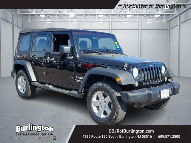 used 2014 Jeep Wrangler Unlimited car, priced at $16,500