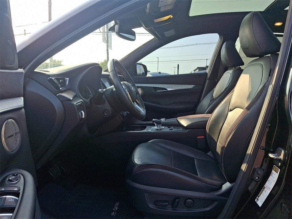 used 2019 INFINITI QX50 car, priced at $18,500