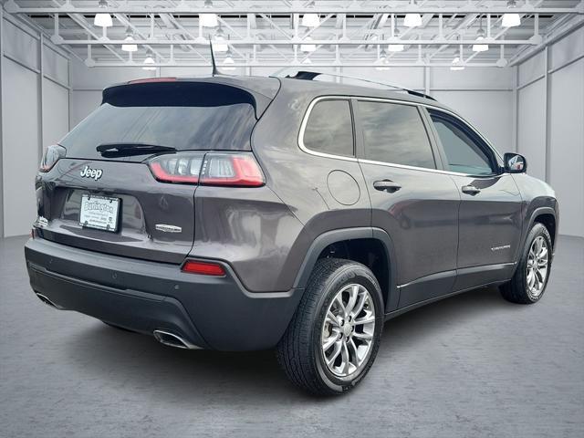 used 2021 Jeep Cherokee car, priced at $21,600